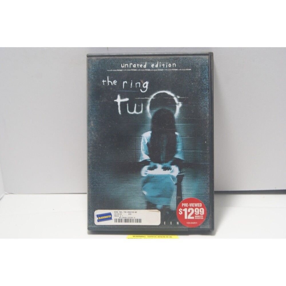 The Ring Two (Unrated Edition) - DVD - Horror Story Continues to Kill